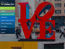 Tablet Screenshot of liveinalivingcity.com